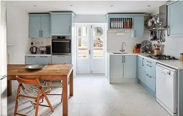  ?? ?? Transforme­d: A basement kitchen conversion in Greenwich by houseUP