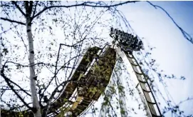  ?? Bild: Olof Ohlsson ?? Liseberg förlorar enligt vd:n Andreas Andersen mellan fyra och tio miljoner kronor per dag som parken inte kan hålla öppet.