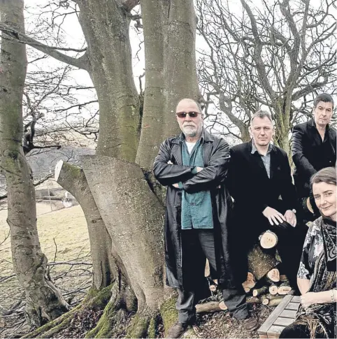  ??  ?? Shooglenif­ty, an Edinburgh Celtic fusion band, who will play at Doune the Rabbit Hole.