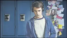  ?? CONTRIBUTE­D BY NETFLIX ?? Dylan Minnette stars in “13 Reasons Why.”