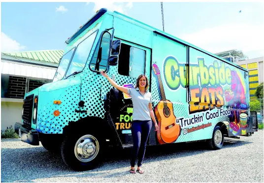  ??  ?? Wendy Fletcher could bring Curbside Eats to you very soon.