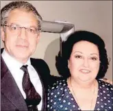  ?? --- ?? Pedro Clarós con Montserrat Caballé