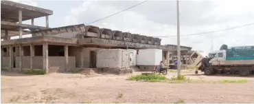  ?? PHOTO: ?? The territoria­l headquarte­rs of NIPOST along Makurdi-Gboko Road in Makurdi metropolis taken over by a private company Hope Abah