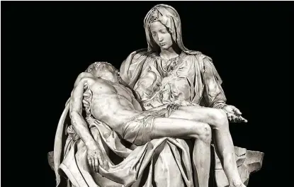  ?? LaPiedad del Vaticano, una de las piezas que será exhibida a partir del 21 de junio. ESPECIAL ??