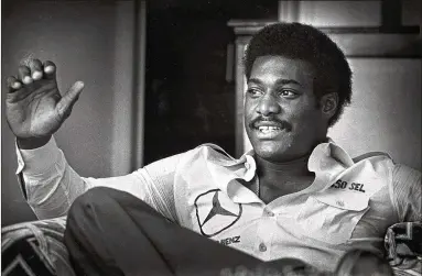  ?? AMERICAN-STATESMAN 1978 ?? Former Austin High School star Don Baylor came close to becoming the first black football player at the University of Texas before choosing baseball in a career spanning decades as a player and manager.