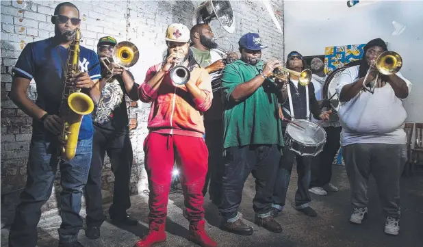  ??  ?? ALL THAT JAZZ: The Hot 8 Brass Band will perform in Cairns this week.