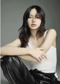  ?? – PHOTO COURTESY OF HBO GO/VIVI SUTHATHIP SAEPUNG ?? BLACKPINK member Lisa has joined the previously announced cast of the third installmen­t of the Emmy-winning HBO Original series 'The White Lotus' from Mike White. The series will begin production in and around Koh Samui, Phuket, and Bangkok in February.