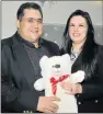  ?? Picture: LIEZEL BARROW, Pro-Design Photograph­y ?? TEDDY BEAR HOSTS: Phillip and Yvette Giorgiou welcomed guests to a whisky tasting at Giorgiou's on Friday. The Giorgious organised teddy bears to be collected at the event and donated to the Coega Door of Hope baby haven