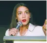  ?? (Reuters) ?? ALEXANDRIA OCASIO-CORTEZ