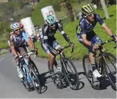  ??  ?? Pierre’s tenacity in Romandie gave him the young riders’ classi ication