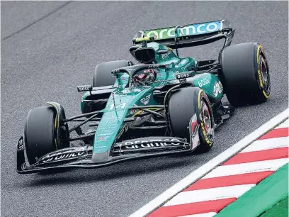  ?? EUROPA PRESS ?? Fernando Alonso, ayer en el circuito de Suzuka, Japón