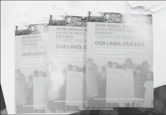  ?? Our Land, Our Life: A participat­ory assessment of the land tenure situation of indigenous peoples in Guyana ?? Copies of