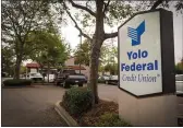  ?? GERARDO ZAVALA/DAILY DEMOCRAT ?? Yolo Federal Credit Union Tuesday at 266W Main St in Woodland. The credit union aims to help the county achieve financial success.