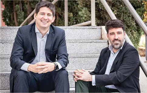  ?? ?? Jorge Larrea y Zorion Ugalde, fundadores de Lemnos Capital.