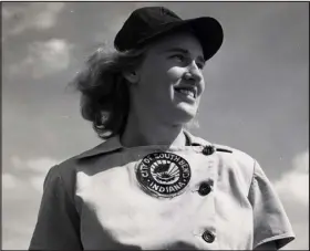  ?? LOUISE PETTUS ARCHIVES AND SPECIAL COLLECTION­S AT WINTHROP UNIVERSITY ?? Jean Faut, who pitched two perfect games in a remarkable career with the South Bend ( Ind.) Blue Sox of the All- American Girls Profession­al Baseball League, died on Feb. 28 in Rock Hill, S. C. She was 98.