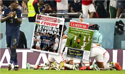  ?? Panoramic ?? Les Bleus critiqués après leur match raté contre la Tunisie.