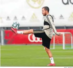  ?? REAL MADRID ?? Eden Hazard, una de las grandes novedades tras recuperars­e de su lesión.