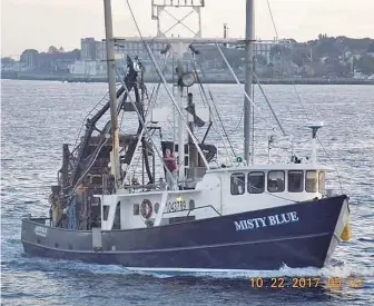  ?? COURTESY PHOTO ?? RECOVERED: Michael Roberts, pictured above onboard the Misty Blue, went missing after the boat rolled over Dec. 3. Authoritie­s recovered his body and that of crewman Jonathan Saraiva yesterday.