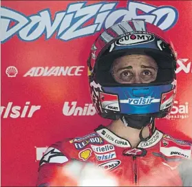  ?? FOTO: GETTY ?? Andrea Dovizioso, listo para asaltar Qatar El subcampeón, con la moto en su sitio