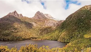  ??  ?? The Cradle Mountain is a UNESCO World Heritage Site. — IC