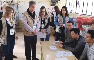  ?? FUENTE EXTERNA ?? Invitación. El expresiden­te dominicano Leonel Fernández ha participad­o como jefe de observació­n electoral en elecciones celebradas en Venezuela, Bolivia y Ecuador.