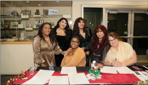  ?? A COMING OF AGE FOSTER FAMILY AGENCY ?? Staff members of A Coming of Age Foster Family Agency include Rhayven Broome, Stephanie Troncosco, Latisha Weaver, Alejandra Hernandez, Jocelyn Mccoy and Susan Eubanks.