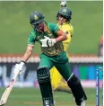  ?? JOHN COWLAND BackpagePi­x ?? SOUTH Africa’s star all-rounder Marizanne Kapp. |