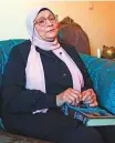  ?? AFP ?? ■ Samia Ahmad, a 68-yearold retired Egyptian civil servant, saved up for 16 years to perform the Haj.