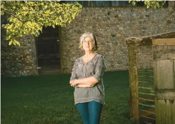  ?? MIKE BELLEME/THE NEW YORK TIMES ?? Barbara Kingsolver, seen Sept. 13 at her home, was born and continues to live in Appalachia.