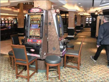  ?? PHOTO: HENK KRUGER/ANA ?? Gambling machines on the luxury Cunard liner MS Queen Elizabeth, docked in Cape Town Harbour. South Africa’s gambling revenues are forecast to rise to R35 billion by 2021 or at a 5.1 percent compound annual increase.