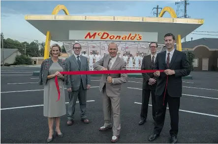  ?? ELEVATION PICTURES ?? In The Founder, Michael Keaton plays the man who grew McDonald’s into the goliath it is today.