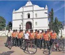  ??  ?? Nueva unidad. Los elementos de la nueva unidad del CAM encargadas del resguardo del centro histórico.