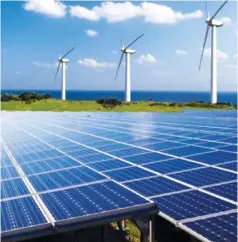  ??  ?? It’s not just environmen­tal factors that are driving renewable energy projects in SA, it is becoming a necessity to counter electricit­y shortages.