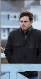  ?? CLAIRE FOLGER/ROADSIDE ATTRACTION­S AND AMAZON STUDIOS VIA AP ?? Casey Affleck in a scene from “Manchester By The Sea.” Affleck is nominated for an Oscar for best actor in a leading role for his work in the film.