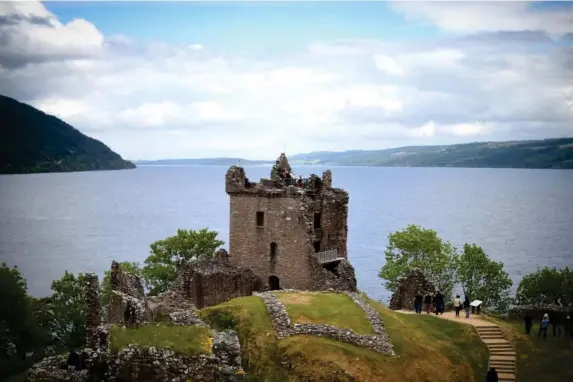  ?? (AFP/Getty) ?? Urquhart Castle on the banks of Loch Ness