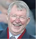  ??  ?? Sir Alex Ferguson: messages of support for Scotland team.