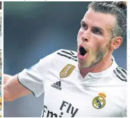  ??  ?? relevo. Gareth Bale puso a gritar al Real Madrid tras su tanto que significó el 2-0 parcial de los blancos.
