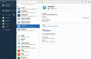  ??  ?? A cleaner and crisper display organizes your passwords and other informatio­n for quick access and higher legibility.