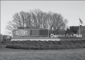  ?? TRIBUNE NEWS SERVICE ?? DuPont’s Chestnut Run Plaza headquarte­rs in Wilmington, Del.