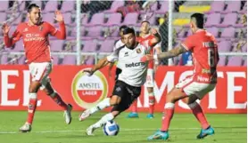  ?? AFP ?? Bernardo Cuesta es la carta de gol de Melgar. Ha marcado7 goles en 16 partidos.