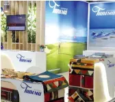  ??  ?? La Tunisie présente lors du grand Salon du tourisme, le Ferien Messe Vienne