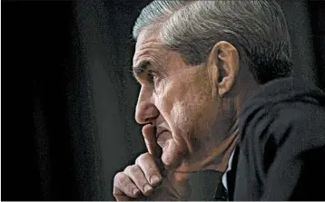  ?? BRENDAN SMIALOWSKI/GETTY-AFP ?? Sources say Robert Mueller’s staff will interview Dan Coats, director of national intelligen­ce, and NSA chief Mike Rogers.