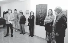  ?? /CORTESÍA: BEGOÑA LLANERA ?? Begoña Llanera expone en la galería Casa de la Nube “Sentir el silencio”