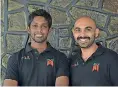  ??  ?? Direct2doo­r co-founders Prashanth Premakumar and Thibadhars­han Kandiah