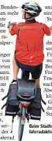 ?? Symbolfoto: Caroline Seidel ?? Beim Stadtradel­n wird Deutschlan­ds fahrradakt­ivste Kommune gesucht.