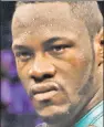  ??  ?? DEONTAY WILDER Lucrative bout canceled.