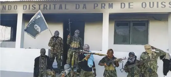  ??  ?? The Mozambique problem ... An Islamic insurgency linked to Islamic State has gripped the province of Cabo Delgado in the north of the country.