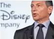  ?? 2012 PHOTO BY CHIP SOMODEVILL­A, GETTY IMAGES ?? Walt Disney Company Chairman and CEO Robert Iger.