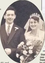  ??  ?? Diamond wedding couple Clifford and Ann Surch (nee Collins) who were key members of Hinckley’s Trinity Players in the 1990s and early 2000s, will be celebratin­g their 60th wedding anniversar­y on Thursday. Picture: Reilly Studios