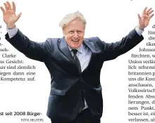  ?? FOTO: REUTERS ?? Boris Johnson (50) ist seit 2008 Bürgermeis­ter von London.
